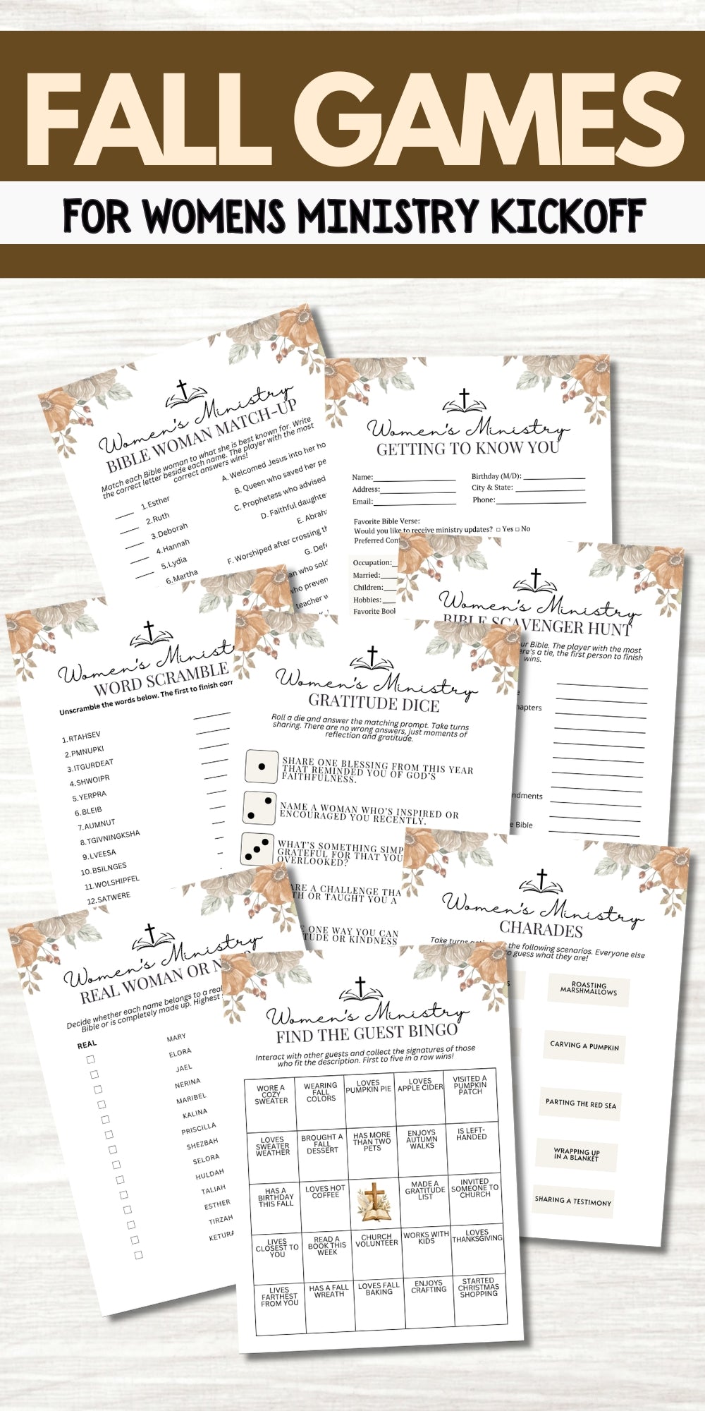 Fall Women's Ministry Mega Bundle (17 Items)