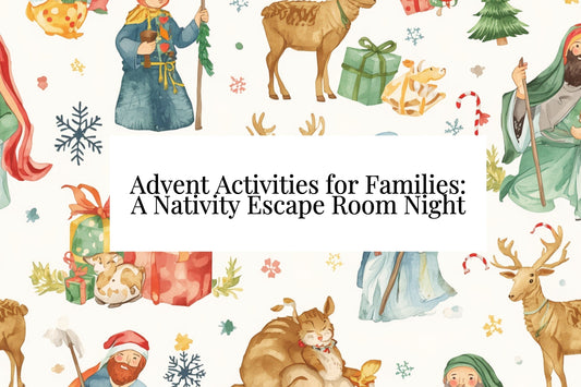 Advent Activities for Families: A Nativity Escape Room Night