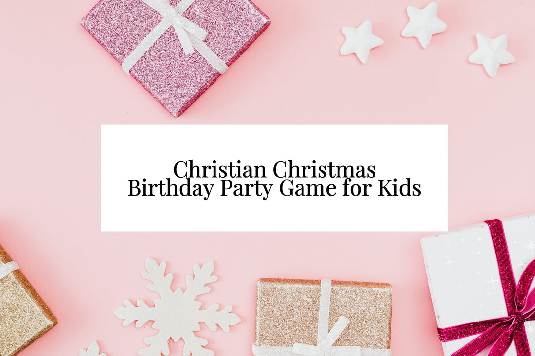 Christian Christmas Birthday Party Game for Kids: Escape Room with a Locked Prize Box