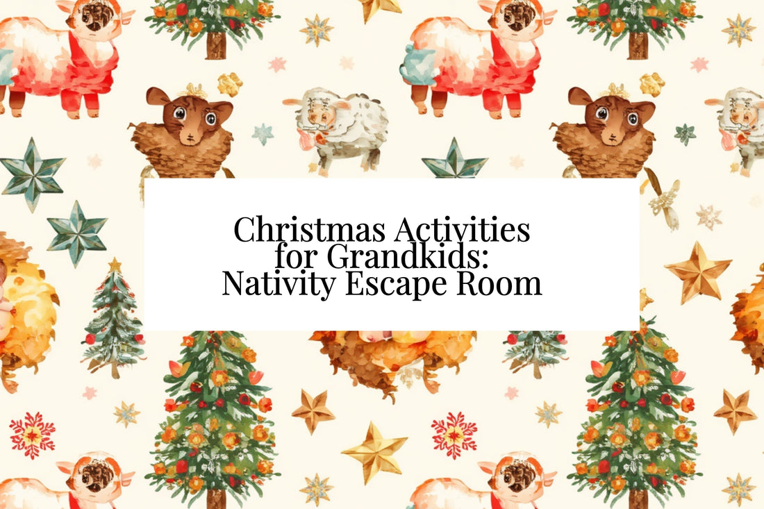 Christmas Activities for Grandkids: Nativity Escape Room