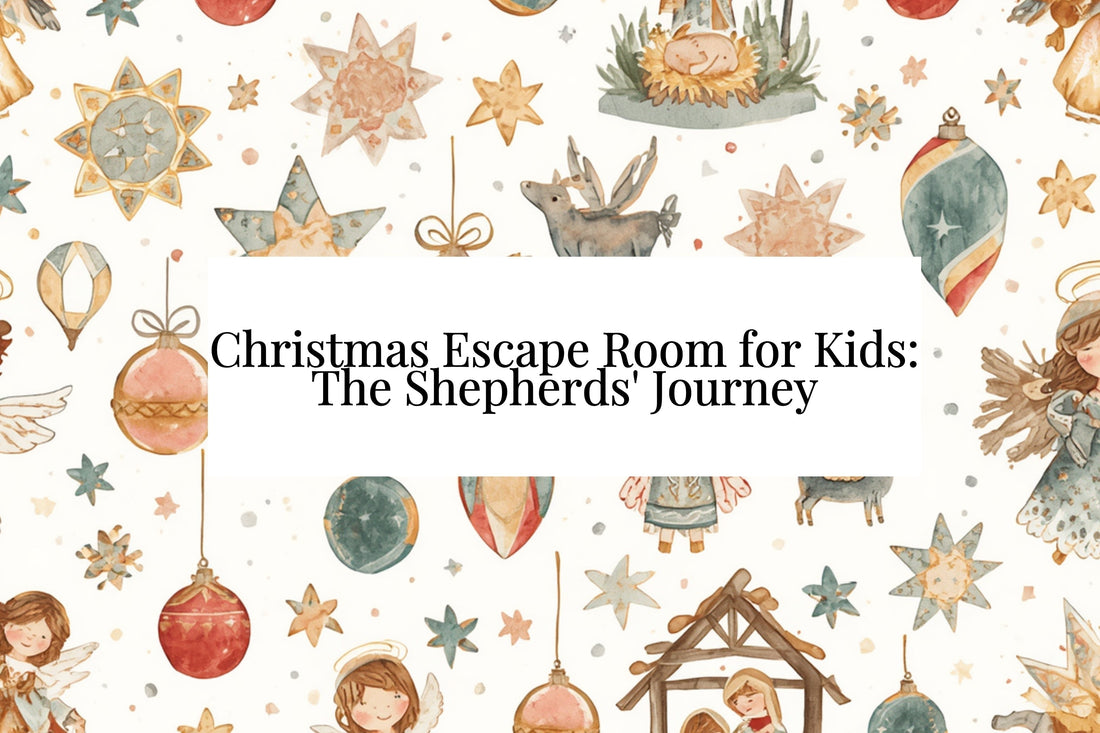 Christmas Escape Room for Kids: The Shepherds' Journey