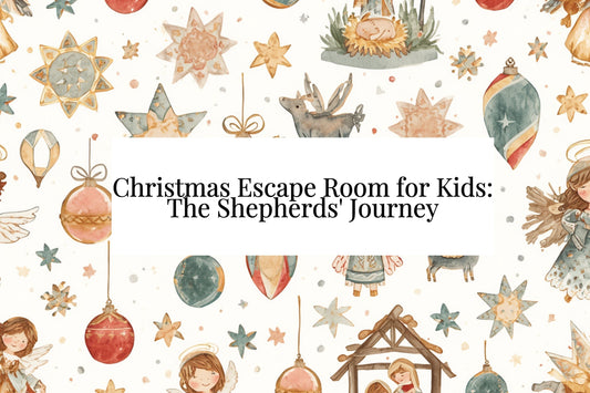 Christmas Escape Room for Kids: The Shepherds' Journey