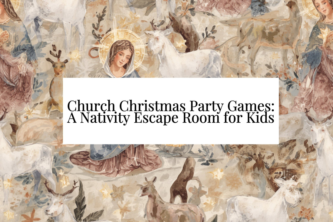 Church Christmas Party Games: A Nativity Escape Room for Kids