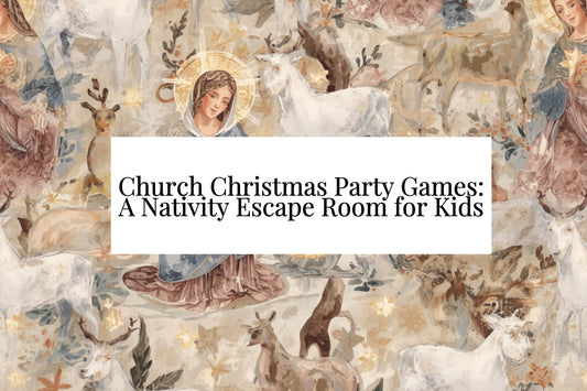 Church Christmas Party Games: A Nativity Escape Room for Kids