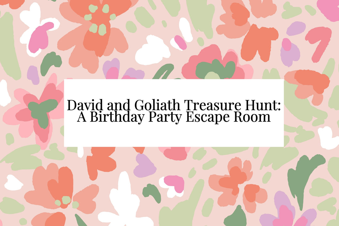 David and Goliath Treasure Hunt: A Birthday Party Escape Room