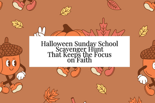 Halloween Sunday School Scavenger Hunt That Keeps the Focus on Faith