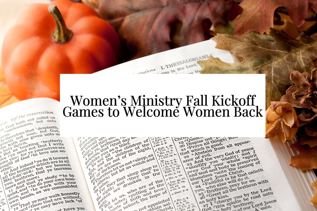 10 Women’s Ministry Fall Kickoff Games to Welcome Women Back