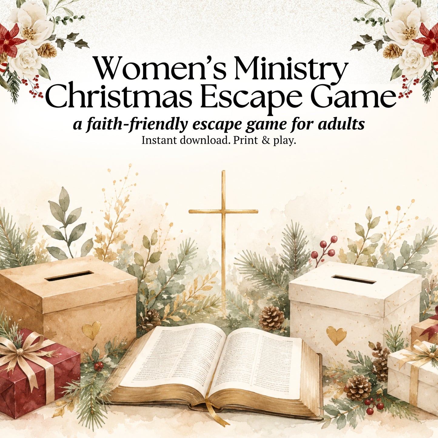 Women's Ministry Christmas Escape Game