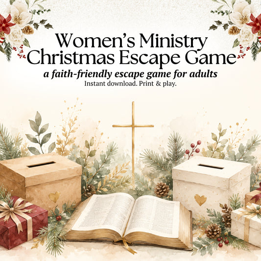 Women's Ministry Christmas Escape Game
