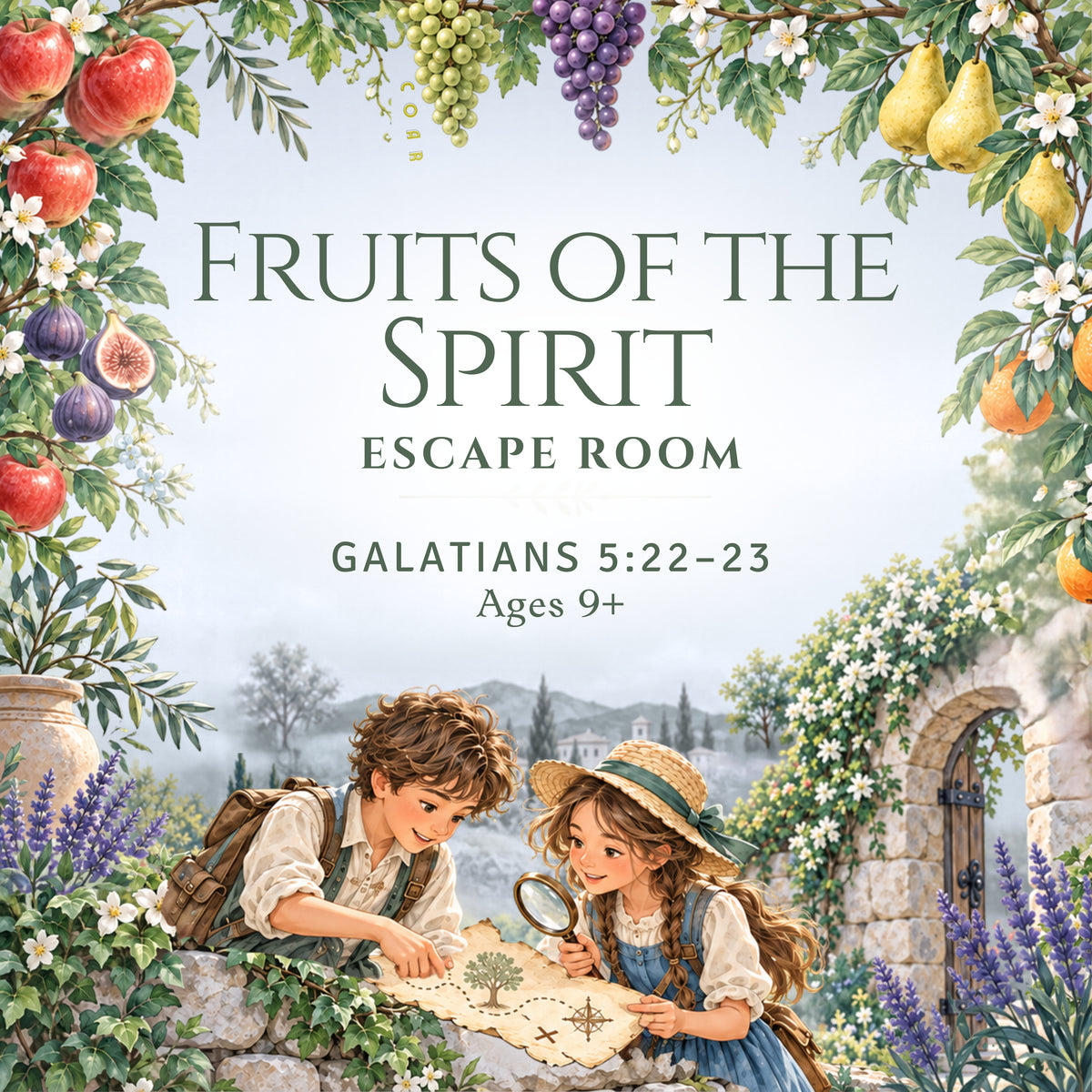 Fruit of the Spirit Escape Room for Kids