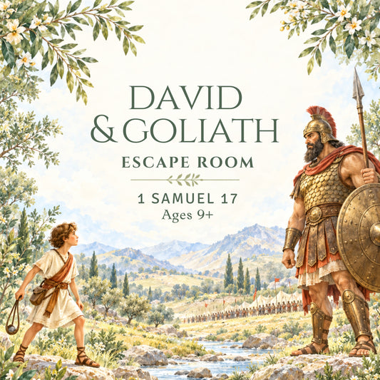 David & Goliath Escape Room For Kids