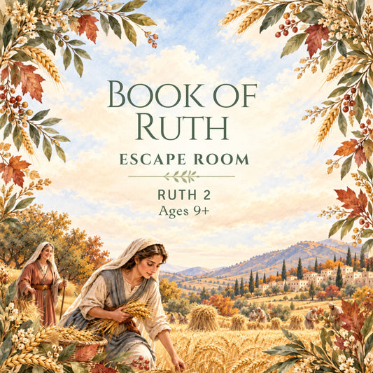 Book of Ruth Thanksgiving Escape Room For Kids