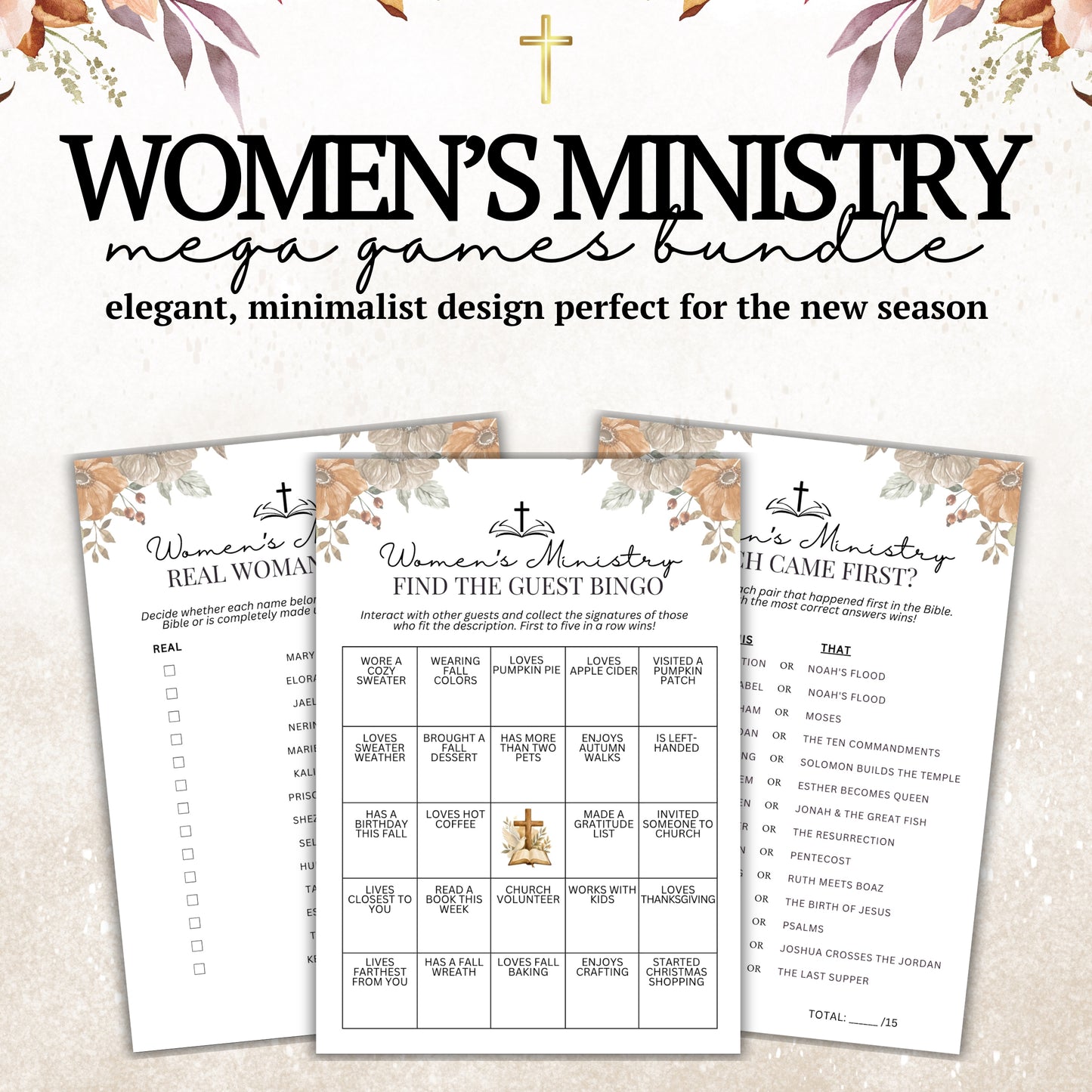 Fall Women's Ministry Mega Bundle (17 Items)
