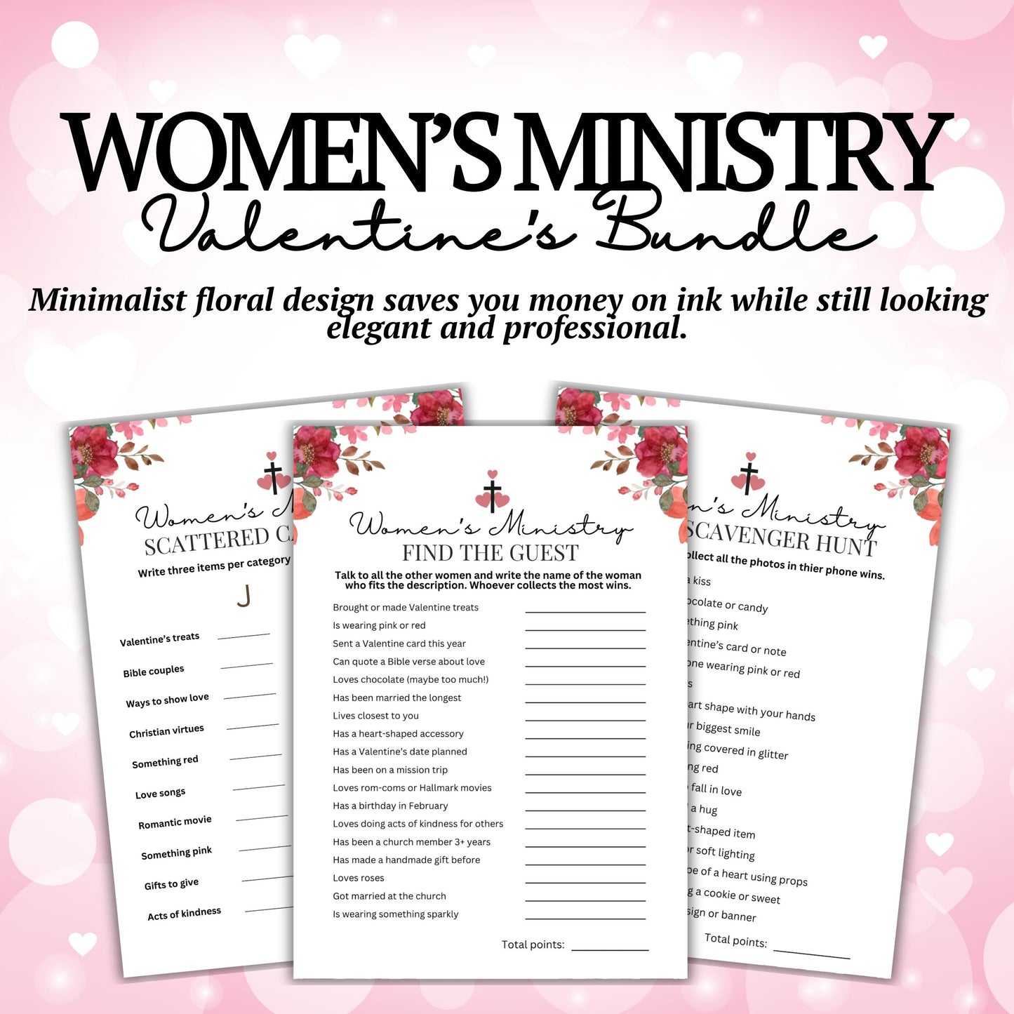 Women's Ministry Valentine's Games Bundle