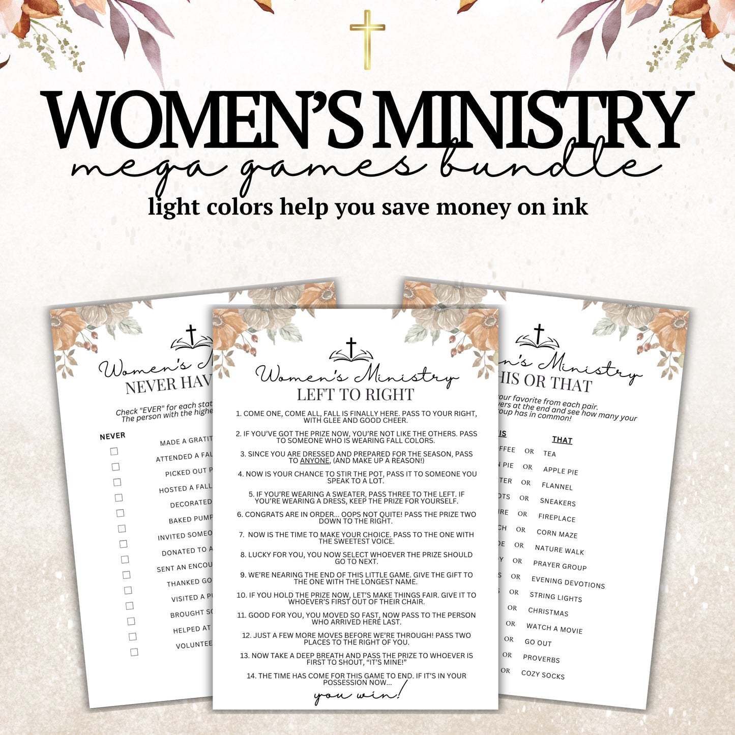 Fall Women's Ministry Mega Bundle (17 Items)