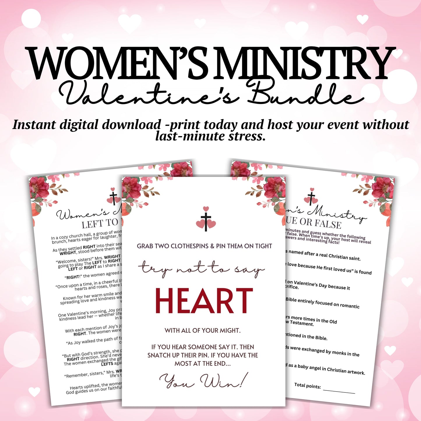 Women's Ministry Valentine's Games Bundle