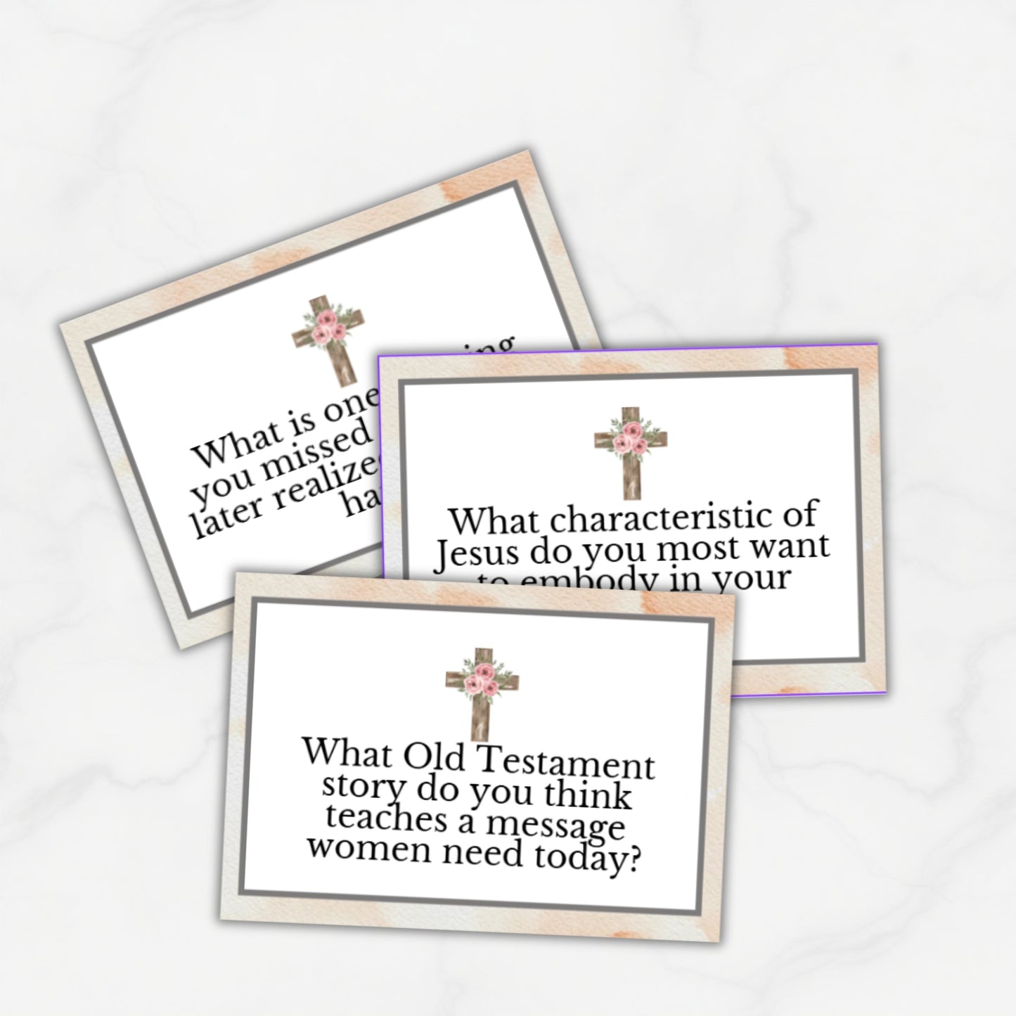 Women's Ministry Conversation Cards (116 Questions)