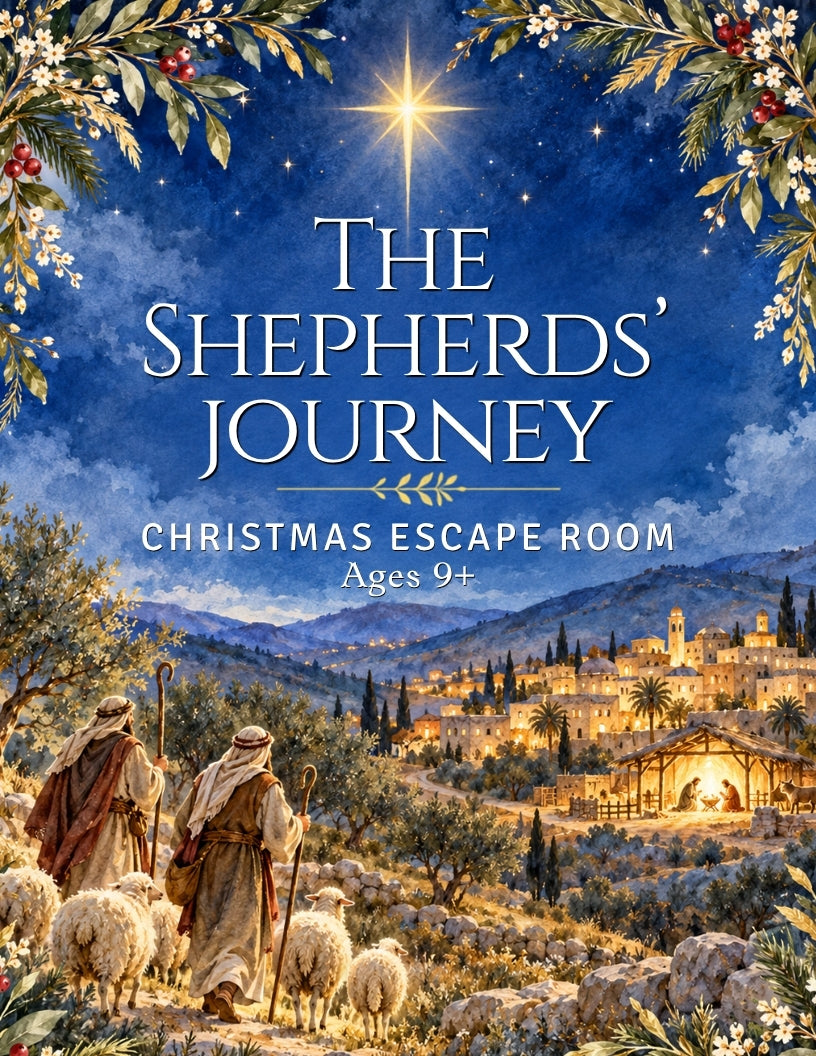 Christmas Bible Escape Room For Kids Ages 9+