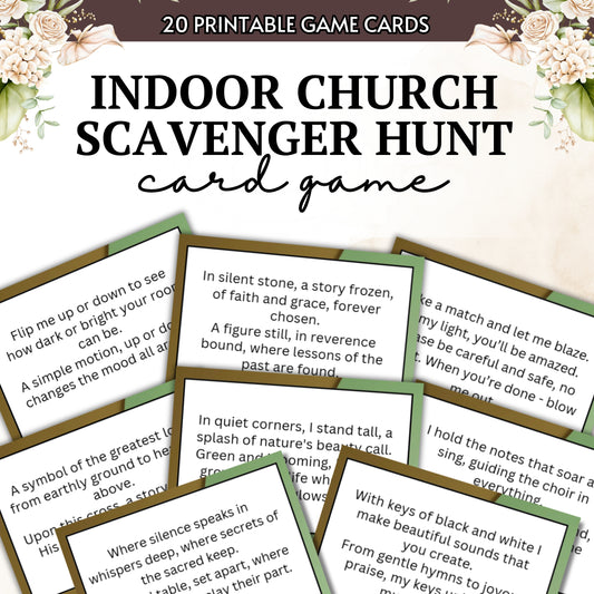 Around The Church Scavenger Hunt