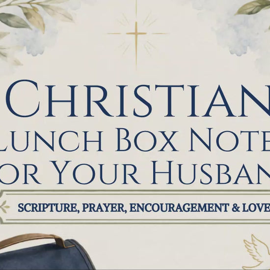 Christian Lunch Box Notes For Husband Video