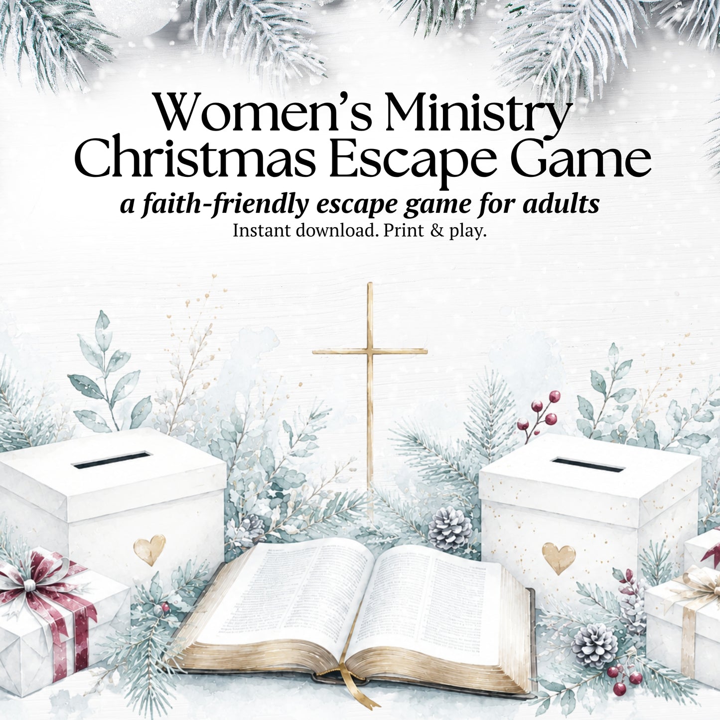 Women's Ministry Christmas Escape Game